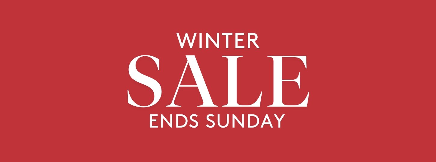 And So To Bed Winter Sale Ends Sunday